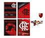 Imagem de Caderno Flamengo Espiral 96 Folhas Foroni Mengão