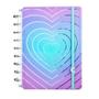 Imagem de Caderno Inteligente Médio Silver Love 80Fls