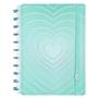 Imagem de Caderno Inteligente Turquoise Love  Grande 