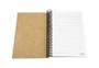 Imagem de Caderno Liso Capa Mdf Com 96 Folhas Woodplan 28X20 Cm