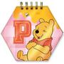 Imagem de Caderno Mini Ficheiro SMART Hexagonal Disney Ursinho Pooh com 80 Folhas DAC