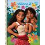 Imagem de Caderno Moana Capa Dura Espiral 80F 1 Matéria Escolar