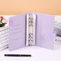 Imagem de Caderno Notebook Crocodilo Padrão Macaron - Bloco de Notas Econômico