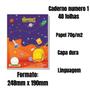 Imagem de Caderno numero 1 linguagem 40 folhas 70g - tamoio