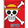 Imagem de Caderno One Piece Universitário Caveira 80 Folhas Escolar