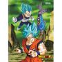 Imagem de Caderno (PEQUENO) Brochura 1/4 Capa Dura DRAGON BALL 80 Folhas Animativa