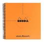 Imagem de Caderno Pontilhado Com Espiral Rhodia Laranja