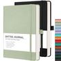 Imagem de Caderno RETTACY Bullet Journal A5 - Pacote com 2 Cadernos de 160 Páginas em Couro