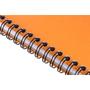Imagem de Caderno Rhodia Dot Book Capa Laranja - 21x21