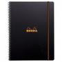 Imagem de Caderno Rhodia Pro Book com Espiral Capa Preta A4+