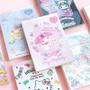 Imagem de Caderno Sanrio com Kuromi, Hello Kitty, Cinnamoroll e My Melody - Papel para Desenho e Anotações