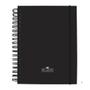 Imagem de Caderno Smart Colegial All Black Fls E Divisorias Reposicionaveis