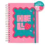 Imagem de Caderno Smart Colegial Hello Com Aroma De Morango 80Fls Dac
