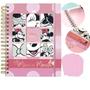 Imagem de Caderno Smart Colegial Universitário com folhas e divisórias reposicionáveis Disney Minnie - DAC