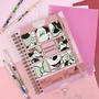 Imagem de Caderno Smart Colegial Universitário com folhas e divisórias reposicionáveis Disney Minnie - DAC