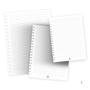 Imagem de Caderno Smart Mini All Black Fls E Divisorias Reposicionaveis