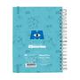 Imagem de Caderno Smart Universitário Monstros SA com 10 Divisórias 80 Folhas Reposicionáveis Material Escolar