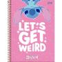 Imagem de Caderno Stitch Let's Get - 160 Folhas - Foroni