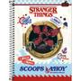 Imagem de Caderno Stranger Things - Scoops Ahoy - 160 Folhas - Tilibra