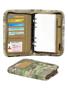 Imagem de Caderno Tático A6 com Zíper - Padfolio Ring Binder à Prova d'Água