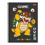 Imagem de Caderno Univ. 1 Matéria 80Fls Super Mario Bowser Foroni