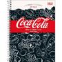 Imagem de Caderno Univ. Capa Dura Coca-Cola 10 Matérias 1Un. Tilibra