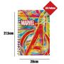 Imagem de Caderno Univ. Homem Marvel Ving. 1 Mat. Culturama 80 Fls.