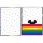 Imagem de Caderno Universitário 1 Matéria Mickey Rainbow - Tilibra