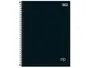 Imagem de Caderno Universitário 10 Matérias Zip Preto 160 Folhas Tilibra