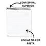 Imagem de Caderno universitario 1m 80 folhas flip colors vinho cd