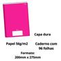 Imagem de Caderno universitario brochurão 96f stiff rosa cd c/02un