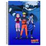 Imagem de Caderno Universitário Capa Dura Naruto Shippuden 80 Folhas - São Domingos