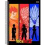 Imagem de Caderno Universitário Espiral Capa Dura 240 folhas - 15 matérias Sayajins: Dragon Ball