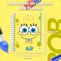 Imagem de Caderno Universitário Smart Bob Esponja 80Fls Tira e Põe DAC