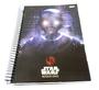 Imagem de Caderno Universitário Star Wars K-2SO Chamas Espiral Capa Dura 10x1 200 Folhas 
