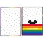 Imagem de Caderno Universitário Tilibra Mickey Rainbow 160 Fls 