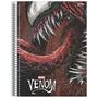 Imagem de Caderno Venom Co Adesivos Universitário Espiral Capa Dura 10 Matérias 160 Folhas Volta As Au- Foroni