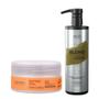 Imagem de Cadiveu Mask Bye Bye Frizz 200ml + Wess Blond Shampoo 500ml