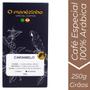Imagem de Café Especial 100% Arábica O Manézinho Caramelo 250g em Grãos