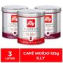 Imagem de Café Moído, Illy, 3 Latas de 125g