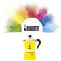 Imagem de Cafeteira Bialetti Moka Rainbow 3 Cups Italiana Amarela