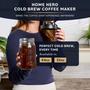 Imagem de Cafeteira Cold Brew Home Hero 1L - Com Filtro de Aço Inoxidável