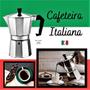 Imagem de Cafeteira de Fogão Moka Tipo Italiana Café Expresso Rapida