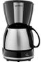 Imagem de Cafeteira Eletrica 15 Cafes 550W Britania 1.2L Inox 127V Jarra Em Inox