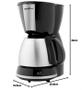 Imagem de Cafeteira Eletrica 15 Cafes 550W Britania 1.2L Inox 127V Jarra Em Inox