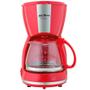 Imagem de Cafeteira Elétrica Britânia CP15 Inox, 15 Xícaras, 550W, 110V, Vermelho/Inox - 63901081