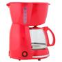 Imagem de Cafeteira Elétrica Britânia CP15 Inox, 15 Xícaras, 550W, 110V, Vermelho/Inox - 63901081