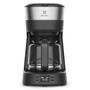Imagem de Cafeteira Elétrica Electrolux 30 Xícaras Experience Programável com Timer Cor Inox Preta (ECM25)