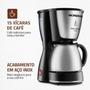 Imagem de Cafeteira Elétrica Mondial Dolce Arome C-34JI-15X inox 127V