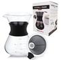 Imagem de Cafeteira Em Vidro Passador De Café Com Filtro Em Inox 400ml